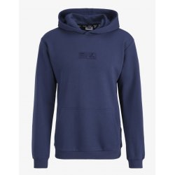 Sweat bleu à capuche Fila homme