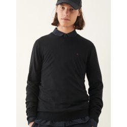 Pull noir maille fluide Teddy Smith homme