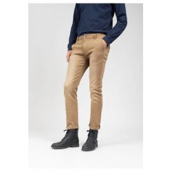 Jean Deeluxe stretch coupe slim beige homme