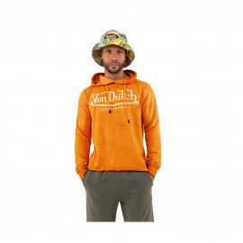 Sweat Von Dutch orange/blanc