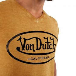 T-shirt col V Von Dutch Tyron homme