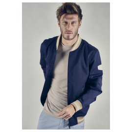 Blouson uni zippé Deeluxe Goldwyn homme