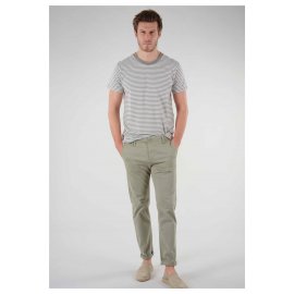 Pantalon chino vert Deeluxe homme