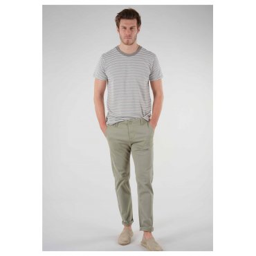 Pantalon chino vert Deeluxe homme