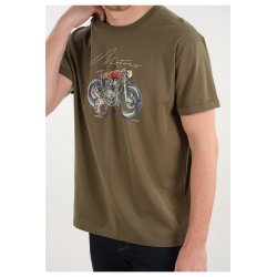 T-shirt Deeluxe imprimé moto