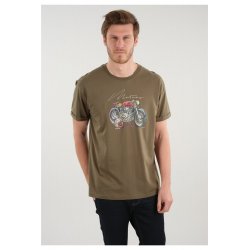 T-shirt Deeluxe imprimé moto