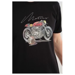 T-shirt Deeluxe imprimé moto