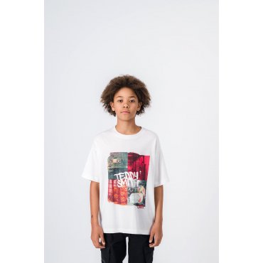 T-shirt col rond Teddy Smith