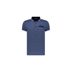 Polo bleu Deeluxe homme