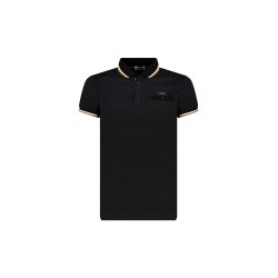 Polo noir Deeluxe homme