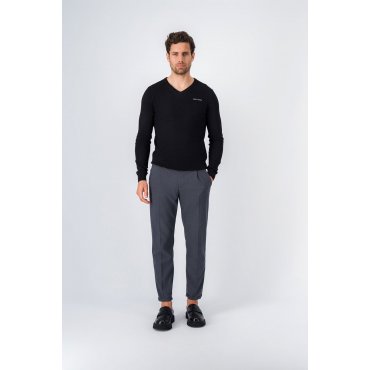 Pull noir Teddy Smith homme