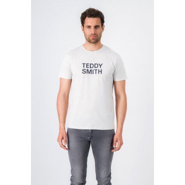 T-shirt blanc Teddy Smith homme