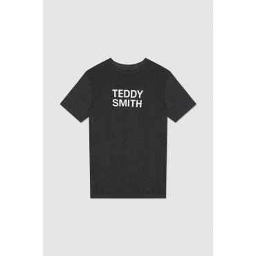 T-shirt noir Teddy Smith homme