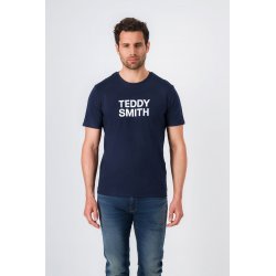 T-shirt bleu Teddy Smith homme