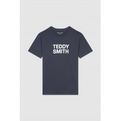 T-shirt bleu Teddy Smith homme
