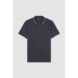 Polo Teddy Smith bleu foncé homme