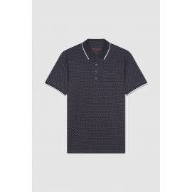 Polo Teddy Smith bleu foncé homme