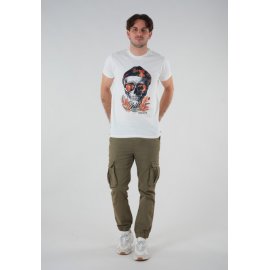 T-shirt tête de mort Deeluxe homme