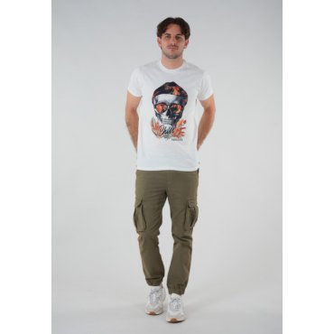 T-shirt tête de mort Deeluxe homme