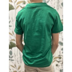 T-shirt vert signature Teddy Smith garçon