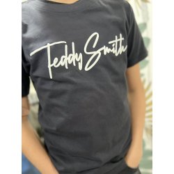 T-shirt bleu marine Teddy Smith enfant