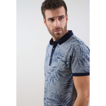 Polo imprimé floral Deeluxe homme