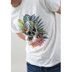 T-shirt blanc Hawaiki Deeluxe homme