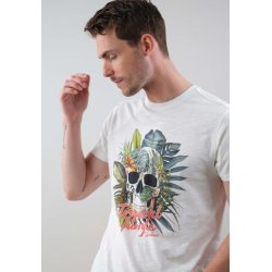 T-shirt blanc Hawaiki Deeluxe homme