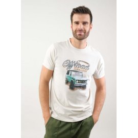 T-shirt casual beige Deeluxe homme