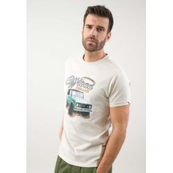 T-shirt casual beige Deeluxe homme