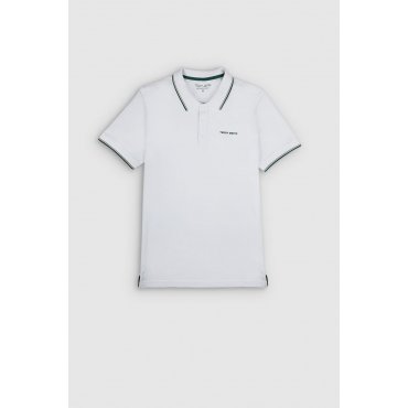 Polo blanc Teddy Smith homme