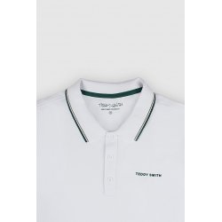 Polo blanc Teddy Smith homme