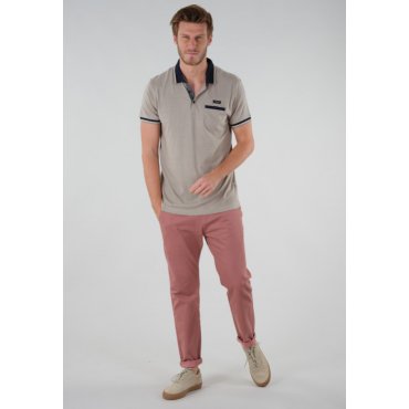 Polo à bords contrastés Deeluxe homme