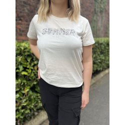 T-shirt blanc Summer Teddy Smith femme