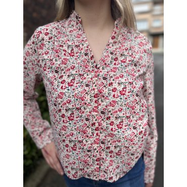 Chemisier imprimé floral Emma Ella femme