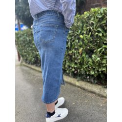 Jupe jean bleu medium femme