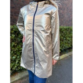 Parka imperméable réversible femme