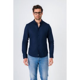 Chemise bleu marine Teddy Smith homme