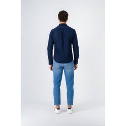 Chemise bleu marine Teddy Smith homme