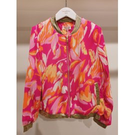 Bombers imprimé rose fuchsia Emma Ella N5275-295