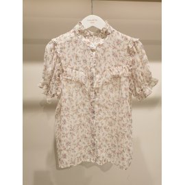 Blouse imprimée à volants Emma Ella N6053-8