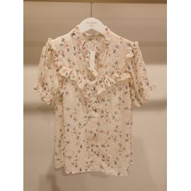 Blouse imprimée à volants Emma Ella N6053-5