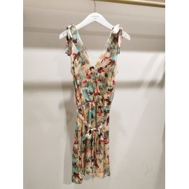 Robe cache cœur vert kaki Emma Ella N6154-3 
