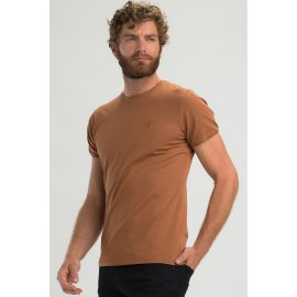 Tee-shirt Benson & Cherry Twist Tabac