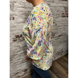 Blouse imprimé aquarelle femme grande taille