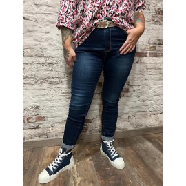 Jean bleu foncé Clara femme grande taille