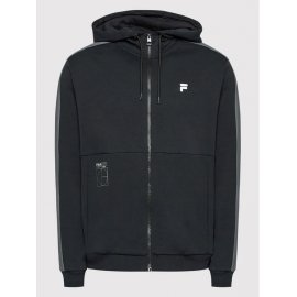 Veste noire capuche zippé Fila Rosenheim homme