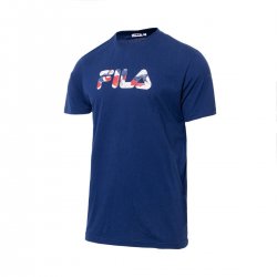 T-shirt bleu Fila homme FAM0043