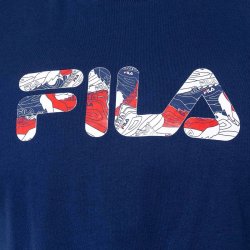 T-shirt bleu Fila homme FAM0043