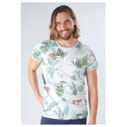 T-shirt imprimé jungle Deeluxe homme